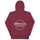 Brycks Basic Hoodie - Maroon - Back