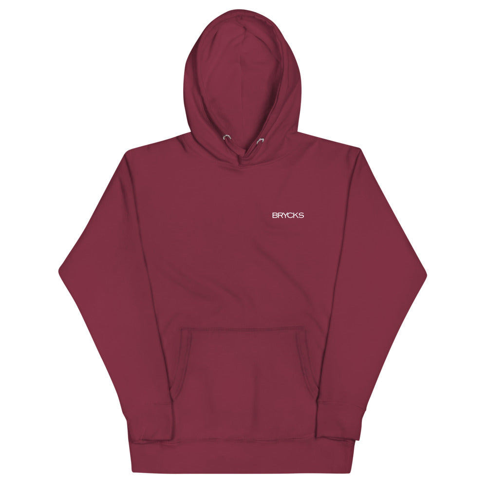 Brycks Basic Hoodie - Maroon - Front