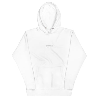 White Brycks Embroidered Hoodie